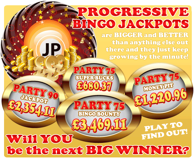 Progressive Bingo Jackpots