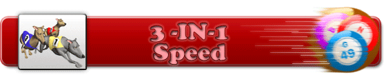 3 in 1 Speed Bingo